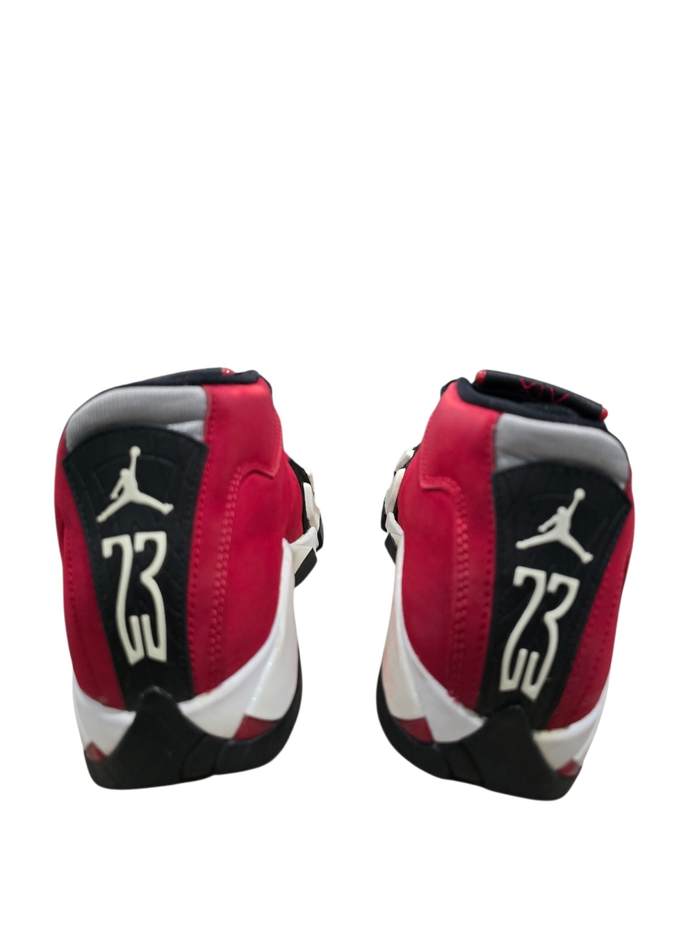 Jordan 14 Retro Gym Red Toro Size 4Y - Picture 5 of 12